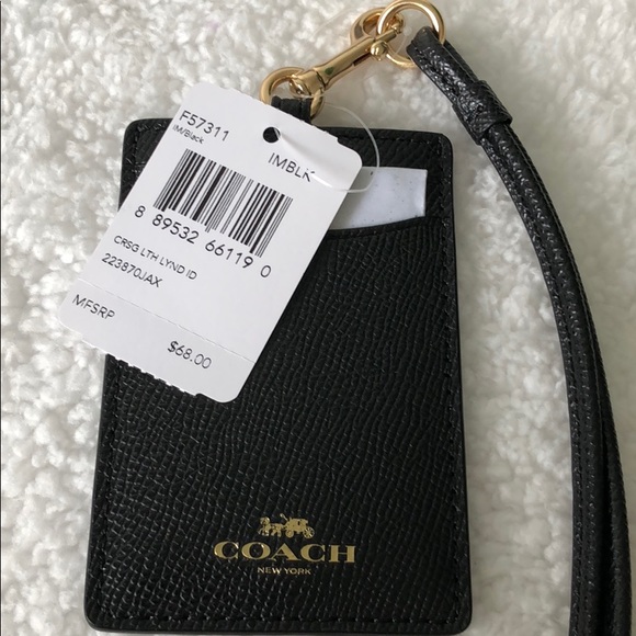 🆕 Coach ID lanyard holder and mask set Unicorn - Picture 3 of 3